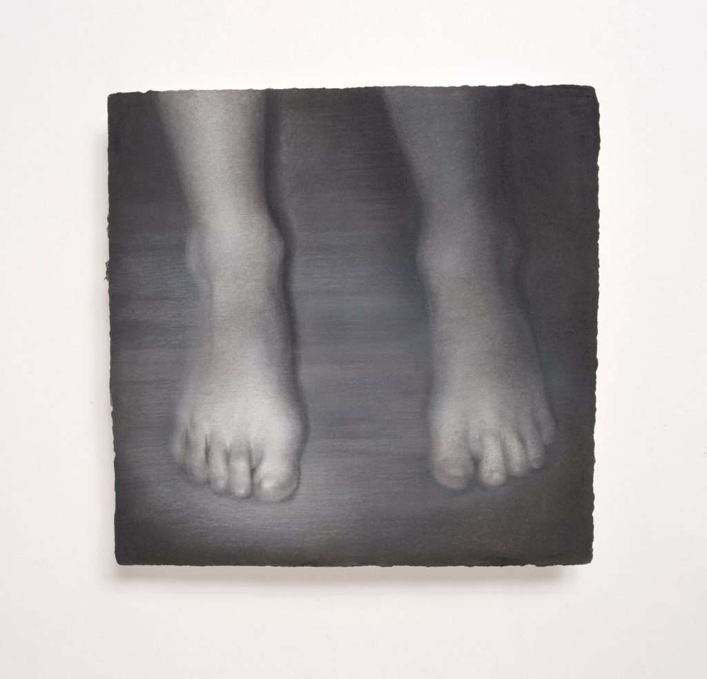 Morning (2013-2014). Pastel on hand made paper. 36 x 37 cm