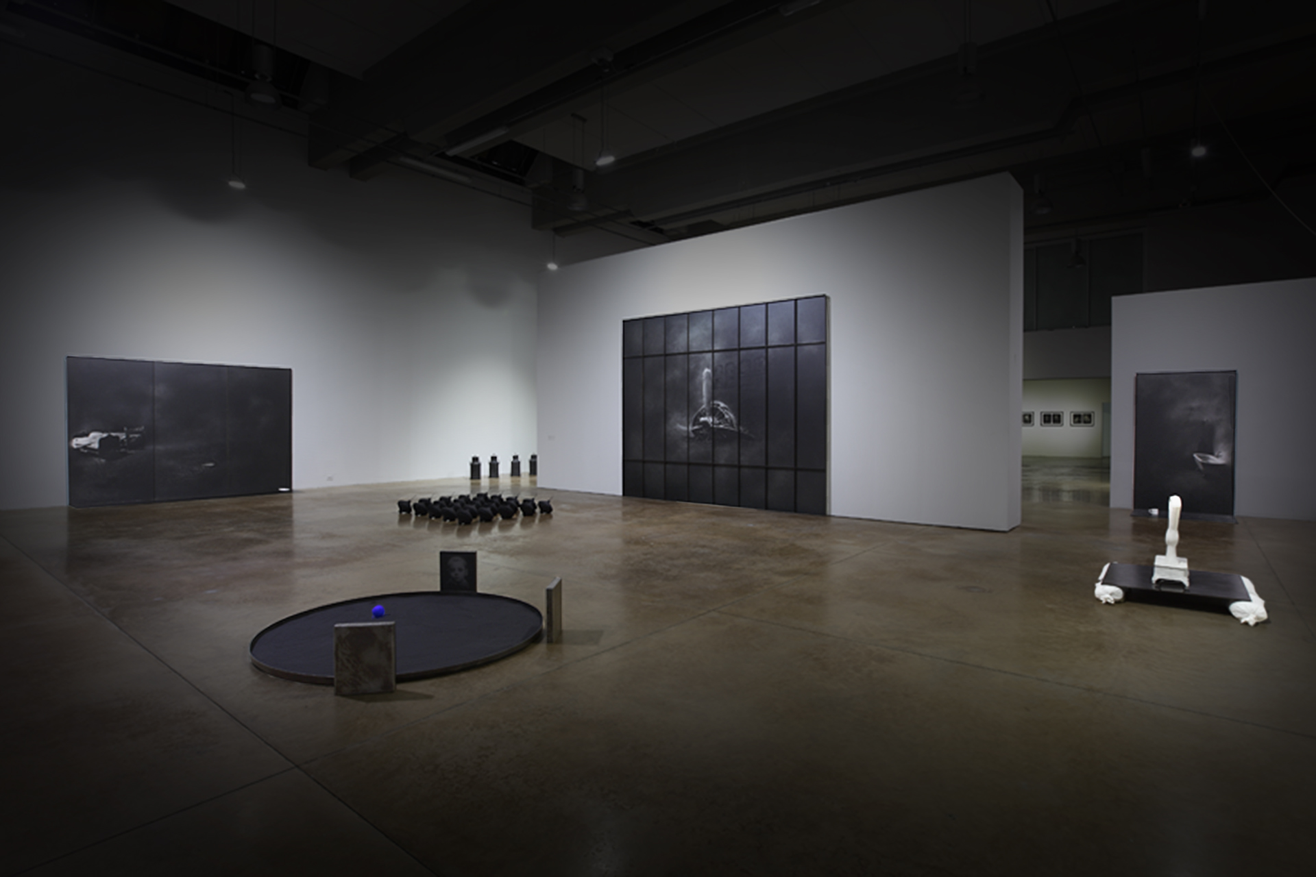 Hekhalot. Lena Liv Veduta installazione .2009 2010. Centro per Arte Contemporanea Luigi Pecci, Prato, Italia